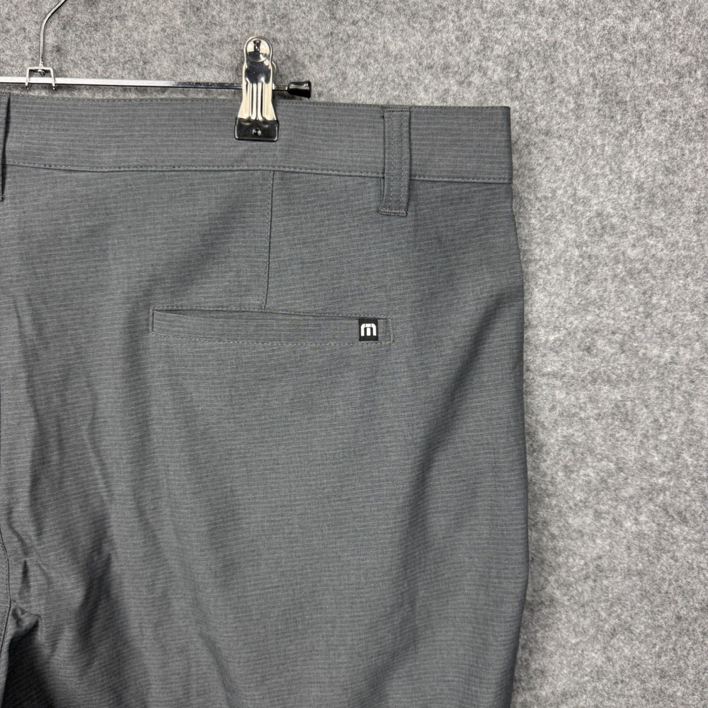 TravisMathew‎ Sand Harbor Golf Shorts Mens 42 Heather Dark Grey 1MW387 NWT - Picture 7 of 11